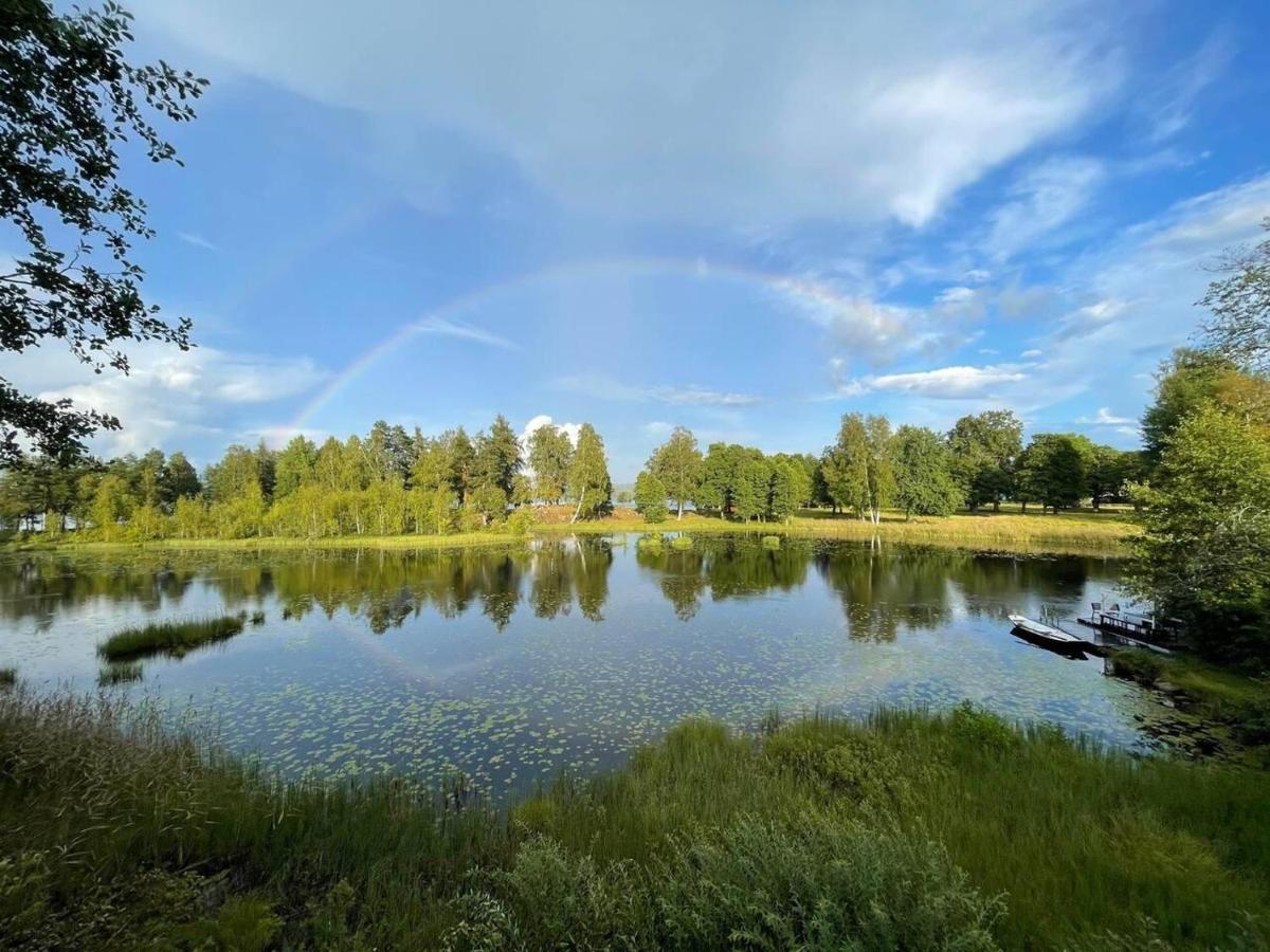 Romantic Spa Villa With Fireplace By The Lake Stjarnsund 외부 사진