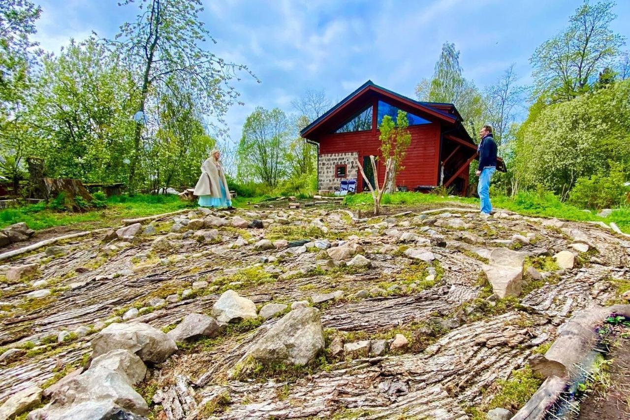 Romantic Spa Villa With Fireplace By The Lake Stjarnsund 외부 사진